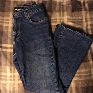 EXPRESS women’s stretch low rise flare jeans  5/6S